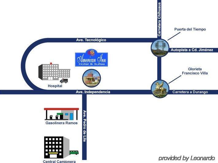 American Inn Hotel & Suites Parral Екстер'єр фото